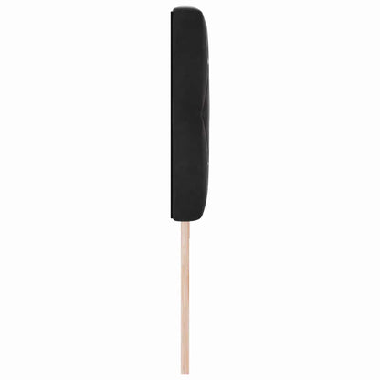 Kopfteil Schwarz 200 cm Samt