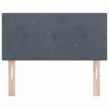 Kopfteil Dunkelgrau 80 cm Samt