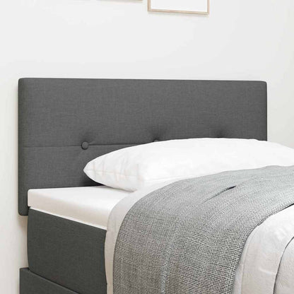 Höhenverstellbares Kopfteil mit Kopfteil Dunkelgrau 90 cm Stoff