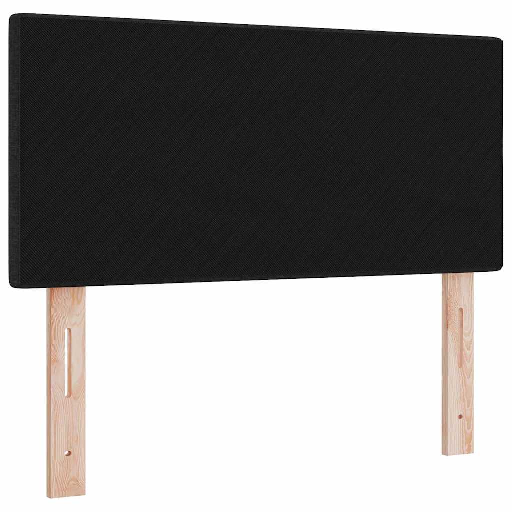 Höhenverstellbares Kopfteil mit Kopfteil Schwarz 90 cm Stoff