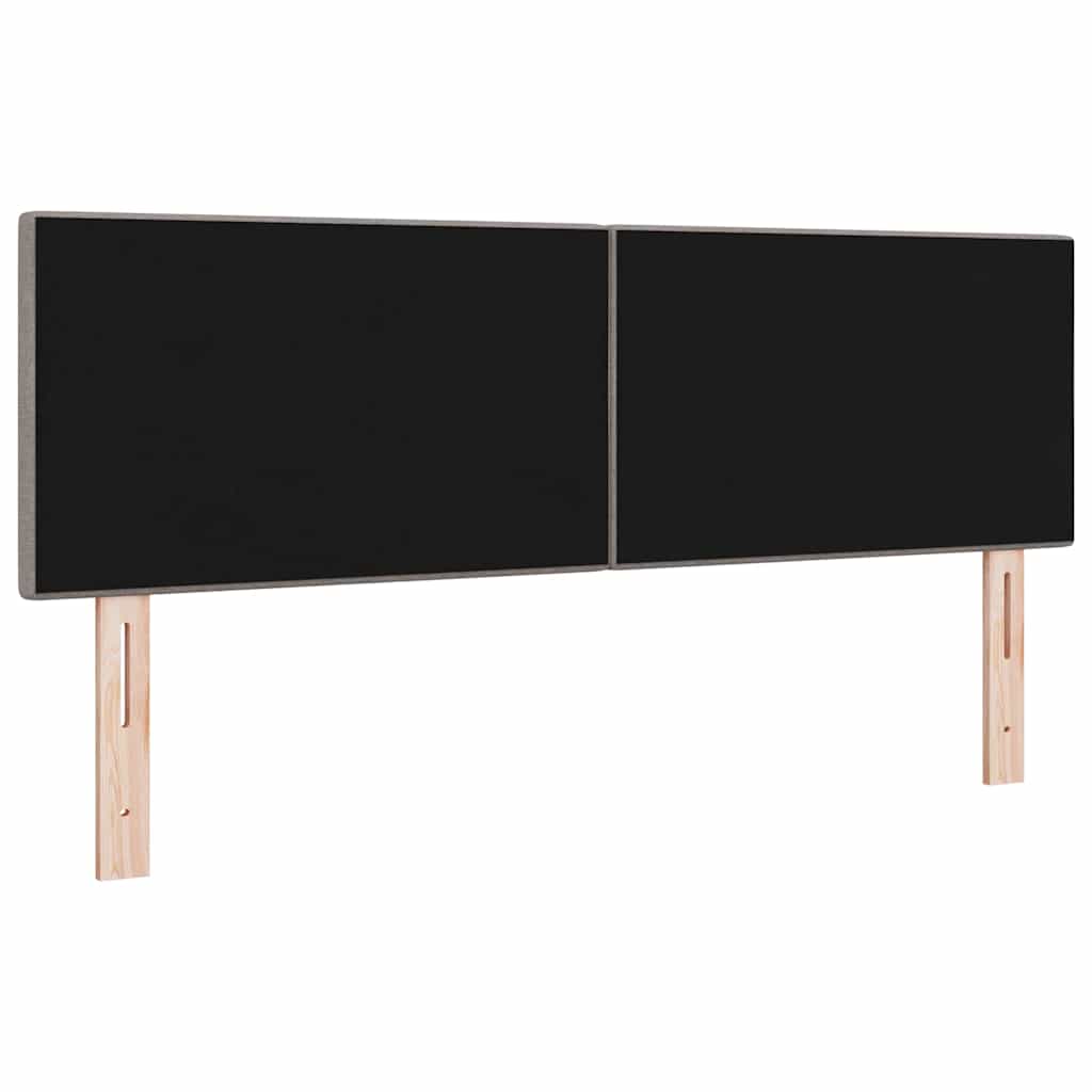 Höhenverstellbares Kopfteil mit Kopfteil Taupe 160 cm Stoff
