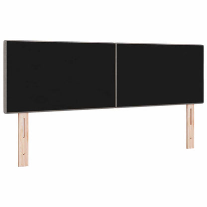 Höhenverstellbares Kopfteil mit Kopfteil Taupe 160 cm Stoff