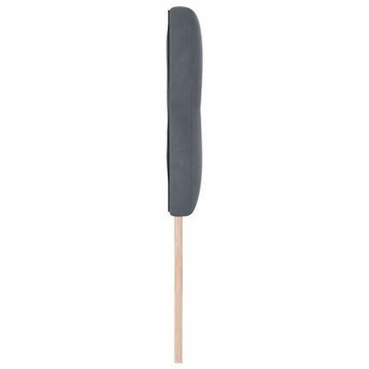 Kopfteil Dunkelgrau 160 cm Samt