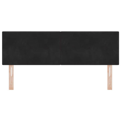 Kopfteil Schwarz 160 cm Samt
