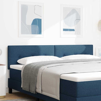 Höhenverstellbares Kopfteil mit Kopfteil Blau 180 cm Stoff