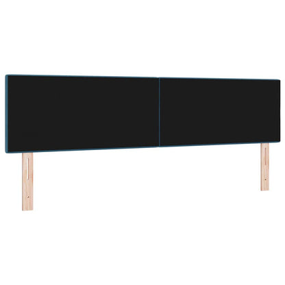 Kopfteil Dunkelblau 180 cm Samt