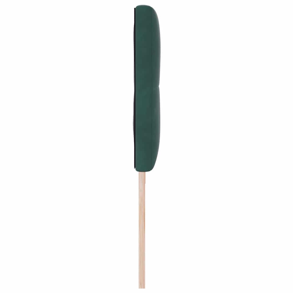 Kopfteil Dunkelgrün 200 cm Samt