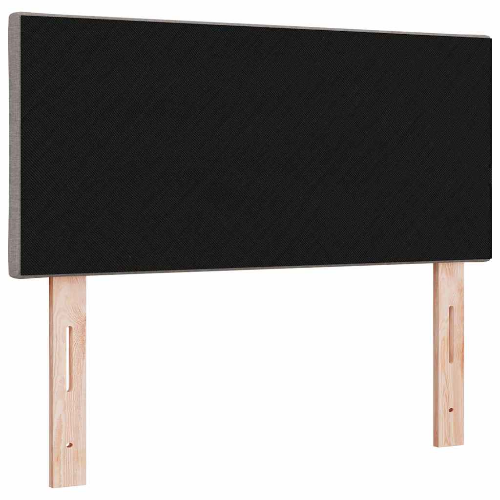 Kopfteil Taupe Stoff