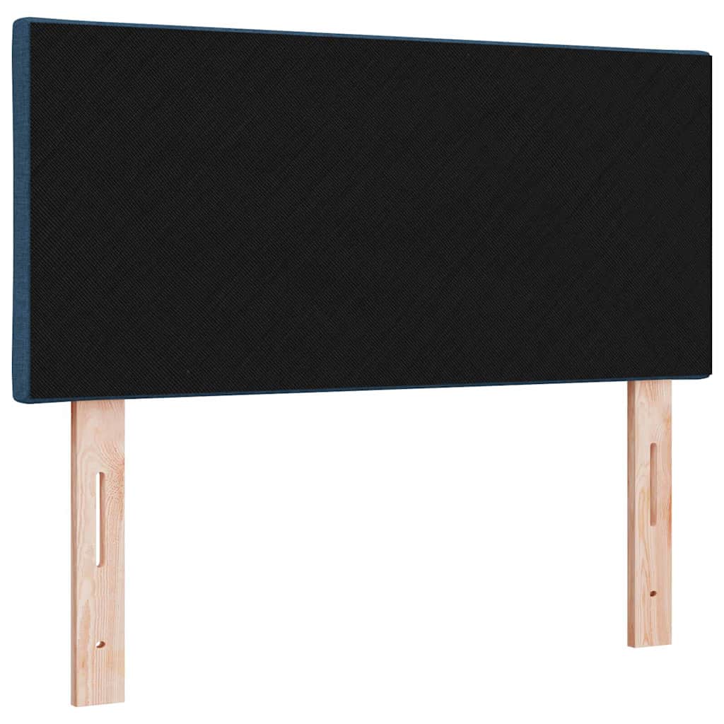 Kopfteil Blau Stoff