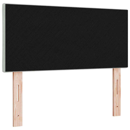 Kopfteil Hellgrau 90 cm Samt