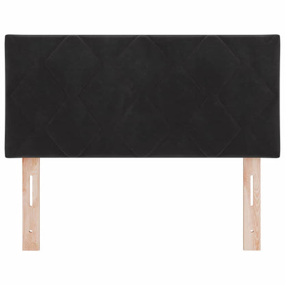 Kopfteil Schwarz 90 cm Samt