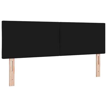 Kopfteil Schwarz 160 cm Stoff