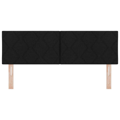 Kopfteil Schwarz 160 cm Stoff