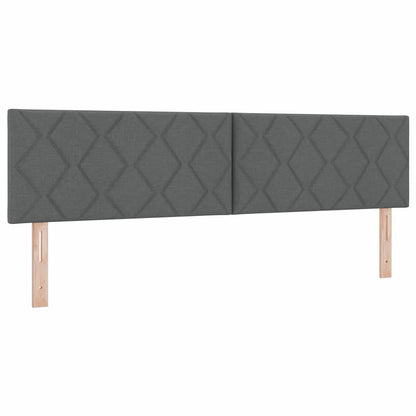 Kopfteil Dunkelgrau 180 cm Stoff