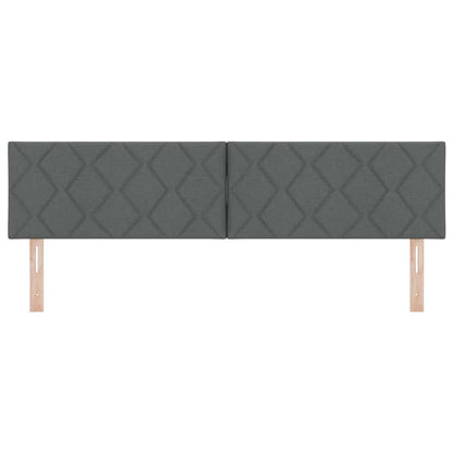 Kopfteil Dunkelgrau 180 cm Stoff