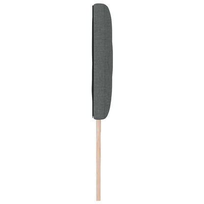Kopfteil Dunkelgrau 180 cm Stoff