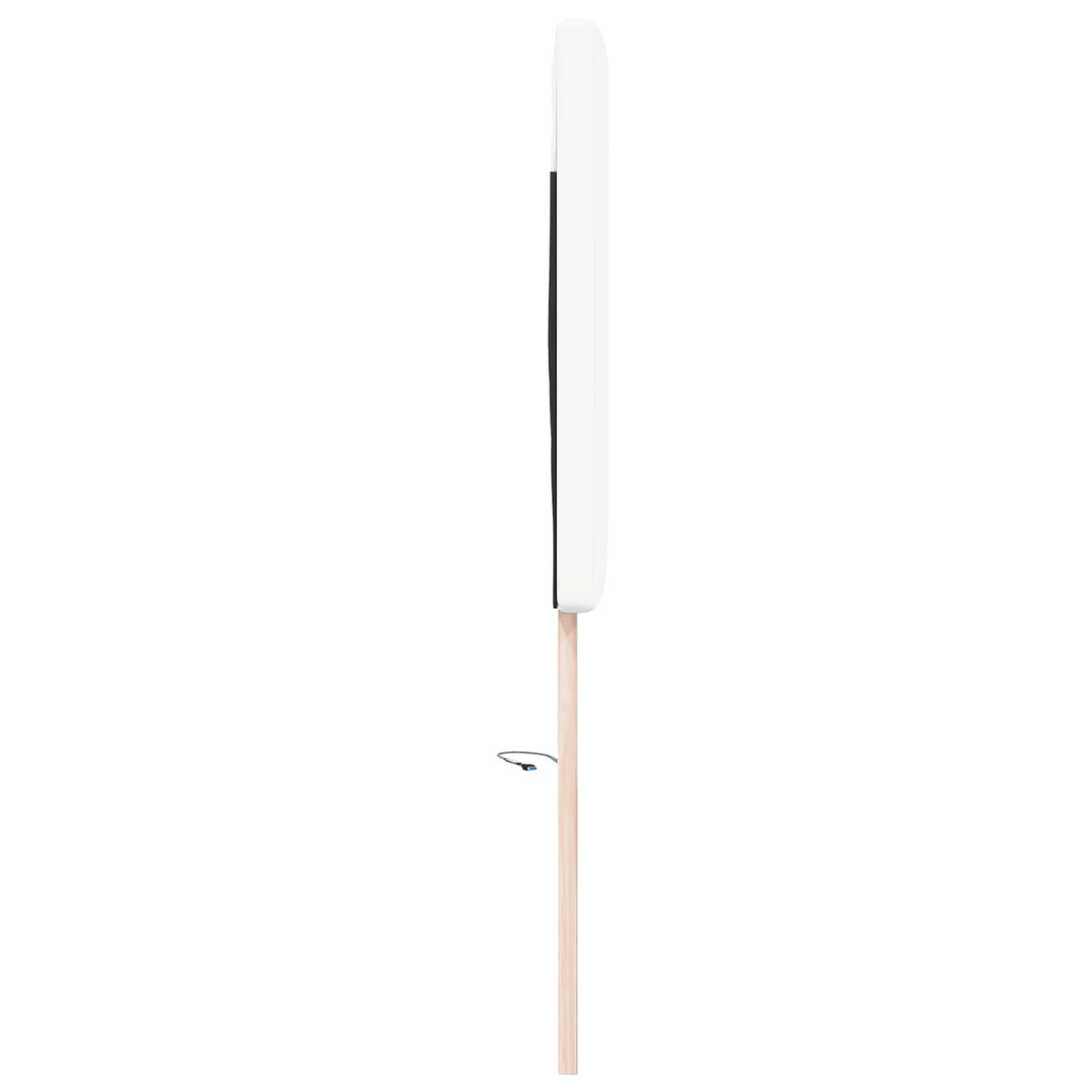 LED Kopfteil Weiß 144 cm Kunstleder