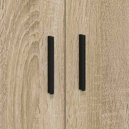 Aufbewahrungsschrank 2 stk. Sonoma-Eiche 108 x 41 x 40 cm