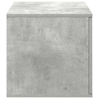 Aufbewahrungsschrank 2 stk. Beton Grau 108 x 41 x 40 cm