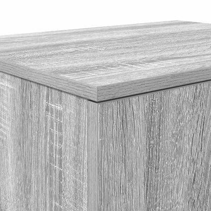 Aufbewahrungsschrank 2 stk. Graues Sonoma 108 x 41 x 40 cm