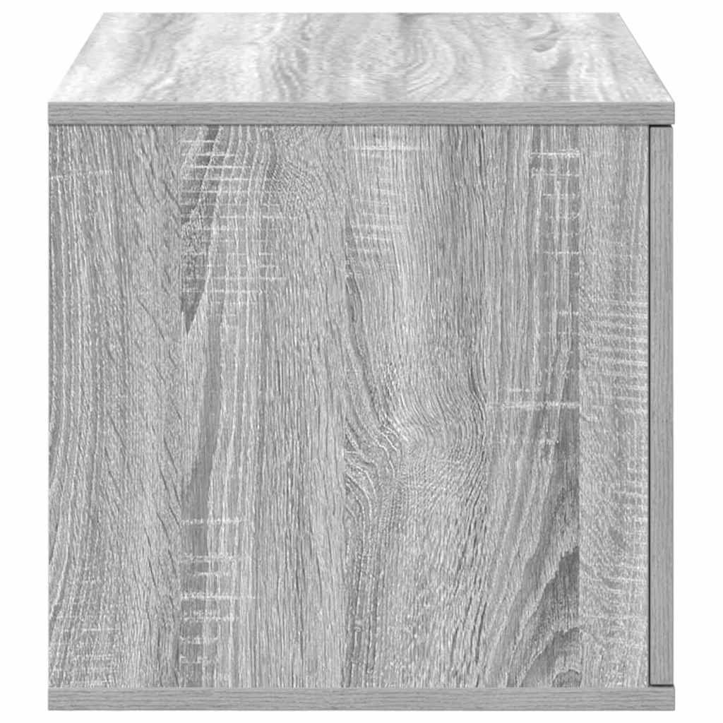 Aufbewahrungsschrank 2 stk. Graues Sonoma 108 x 41 x 40 cm