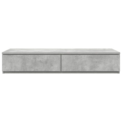 Bettschubladen Beton Grau 100 x 36,5 x 16,5 cm Holzwerkstoff