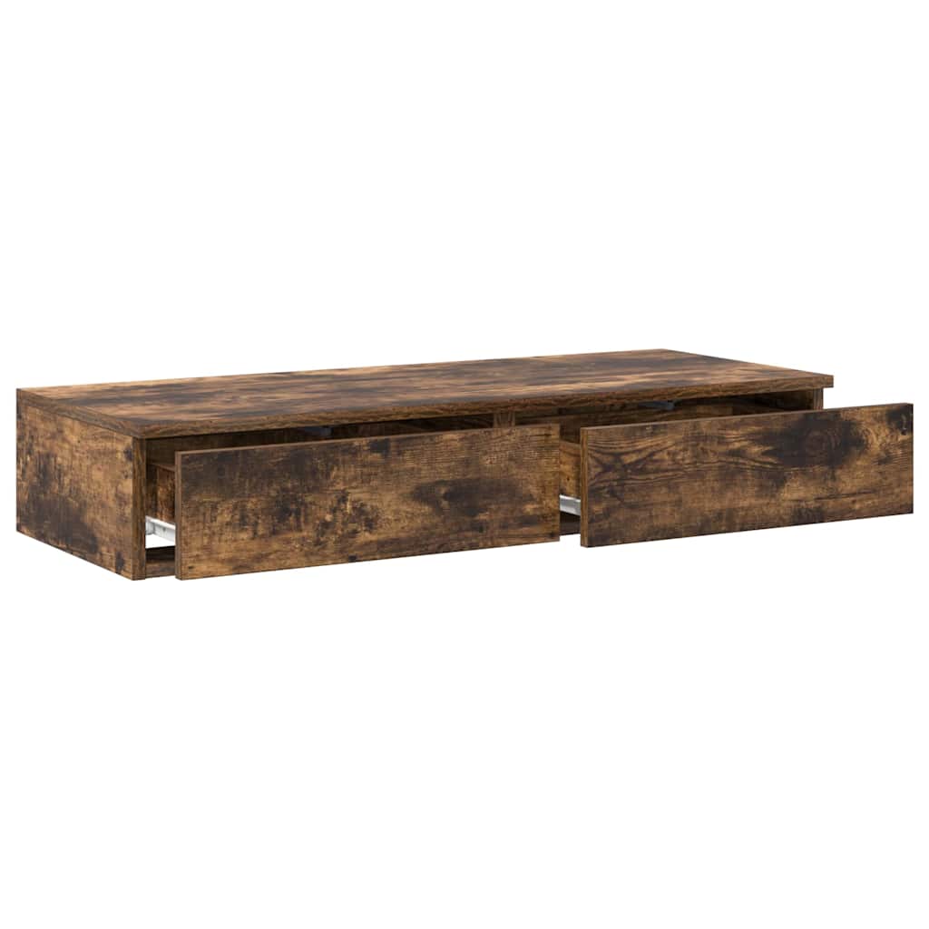 Bettschubladen Geräucherte Eiche 100 x 36,5 x 16,5 cm
