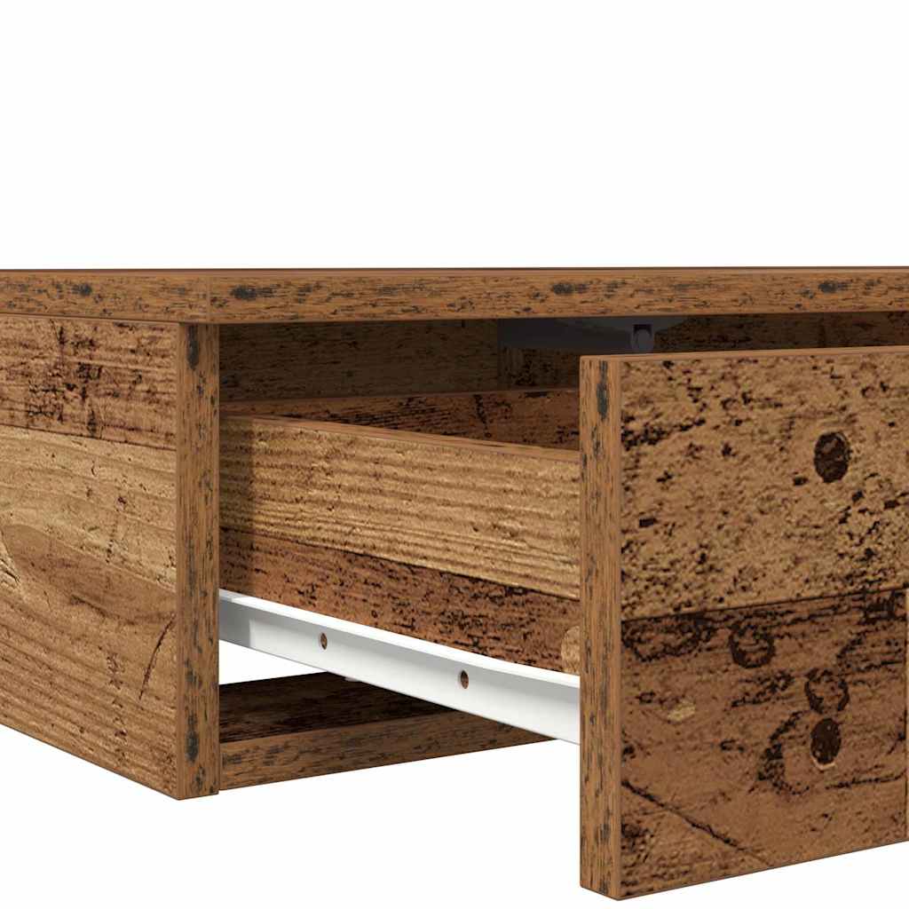 Bettschubladen Altholz 100 x 36,5 x 16,5 cm Holzwerkstoff