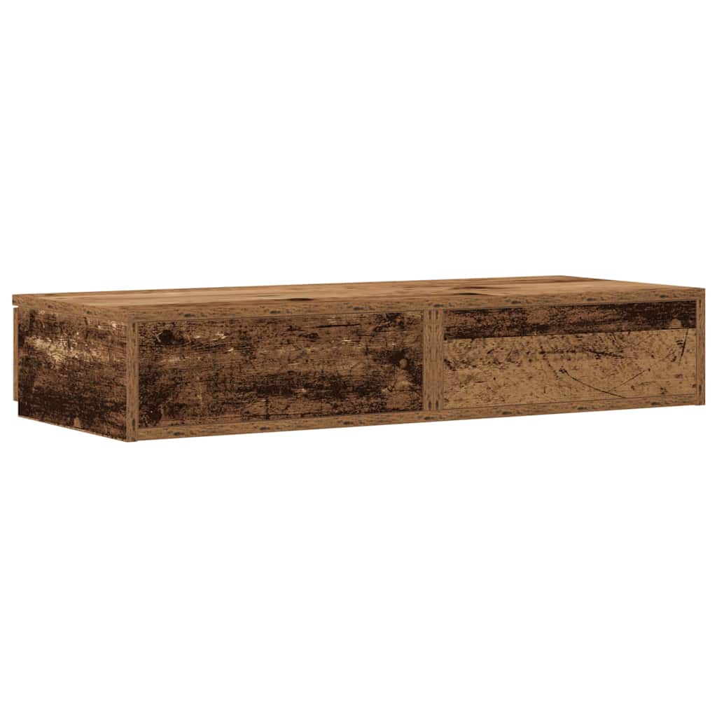 Bettschubladen Altholz 100 x 36,5 x 16,5 cm Holzwerkstoff