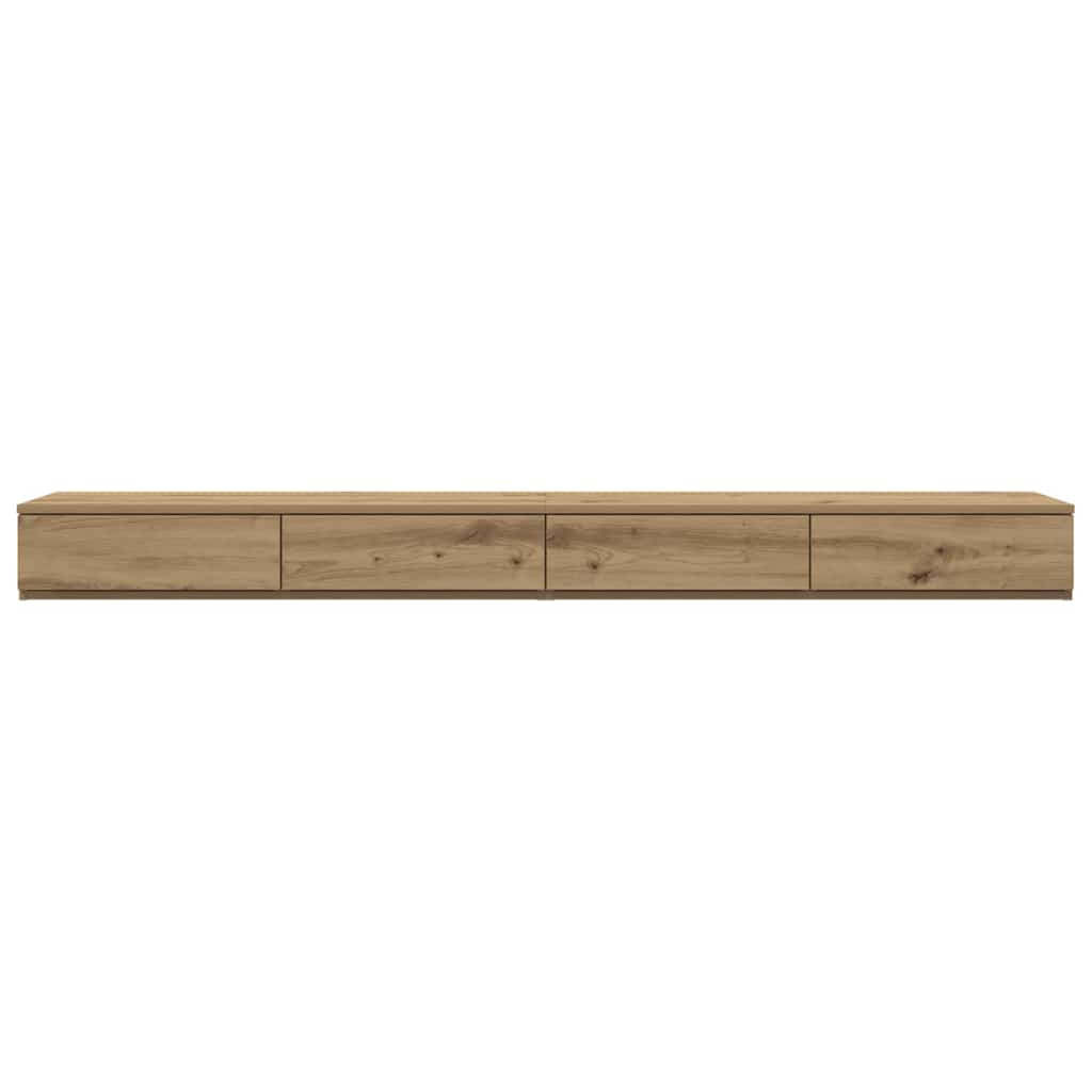 Bettschubladen Artisan-Eiche 200 x 36,5 x 16,5 cm Holzwerkstoff