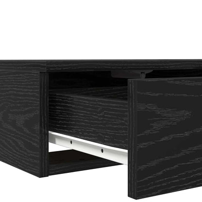 Bettschubladen Schwarz Eichen-Optik 80 x 36,5 x 16,5 cm