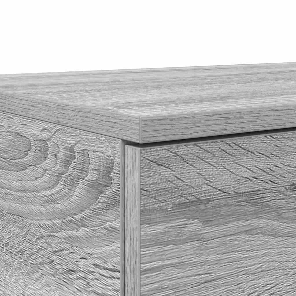 Bettschubladen Sonoma-Grau 80 x 36,5 x 16,5 cm Holzwerkstoff