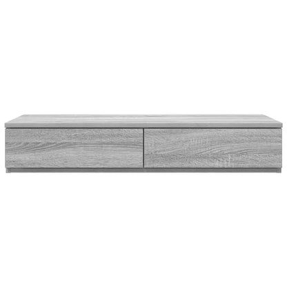 Bettschubladen Sonoma-Grau 80 x 36,5 x 16,5 cm Holzwerkstoff
