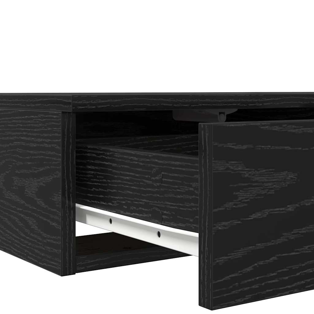 Bettschubladen Schwarz Eichen-Optik 120 x 36,5 x 16,5 cm
