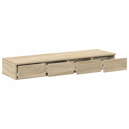 Bettschubladen Sonoma-Eiche 120 x 36,5 x 16,5 cm Holzwerkstoff