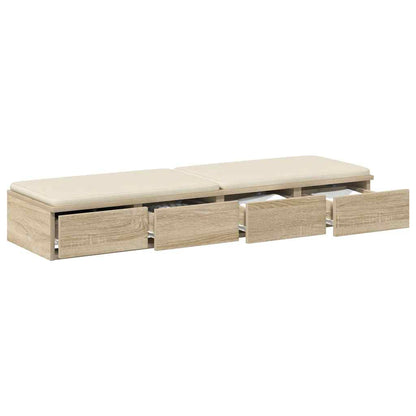 Bettschubladen Sonoma-Eiche 120 x 36,5 x 16,5 cm Holzwerkstoff