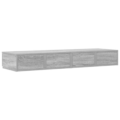 Bettschubladen Sonoma-Grau 120 x 36,5 x 16,5 cm Holzwerkstoff