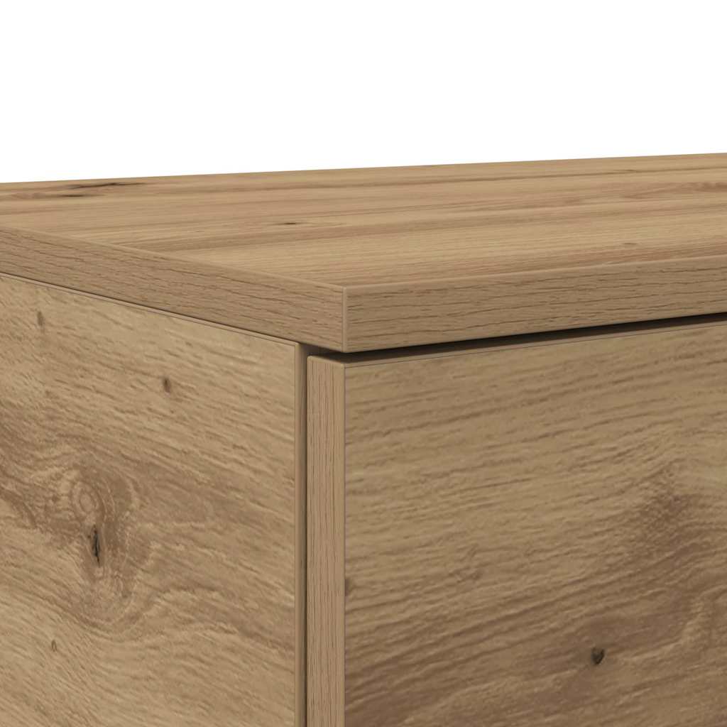 Bettschubladen Artisan-Eiche 120 x 36,5 x 16,5 cm Holzwerkstoff