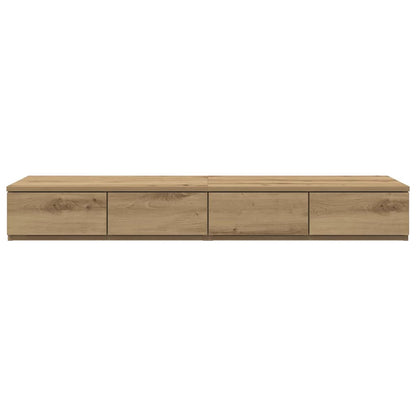 Bettschubladen Artisan-Eiche 120 x 36,5 x 16,5 cm Holzwerkstoff