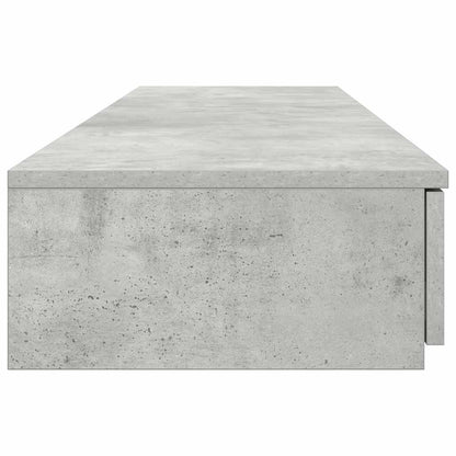 Bettschubladen Betongrau 140 x 36,5 x 16,5 cm Holzwerkstoff