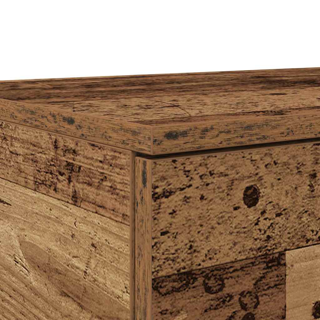 Bettschubladen Altholz 140 x 36,5 x 16,5 cm Holzwerkstoff
