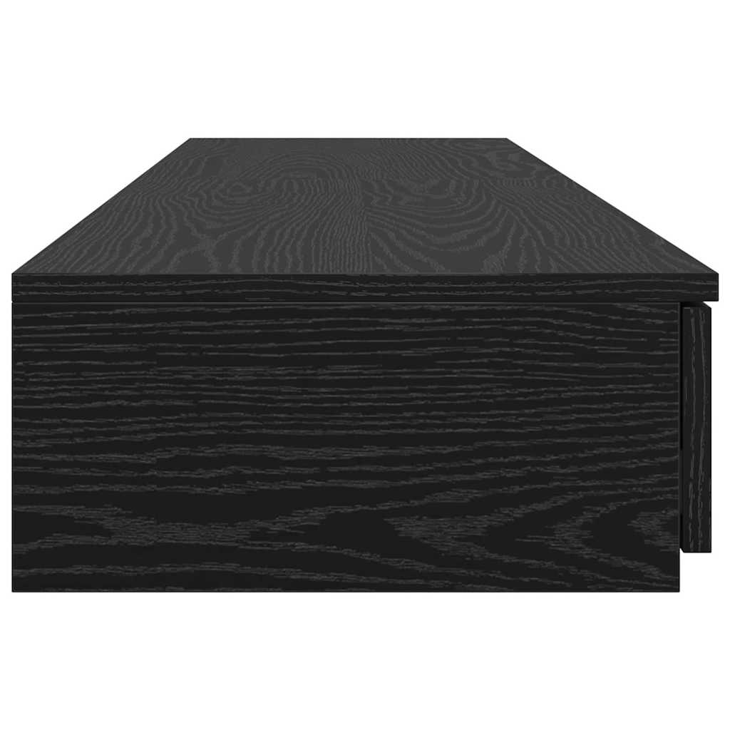 Bettschubladen Schwarz Eichen-Optik 150 x 36,5 x 16,5 cm