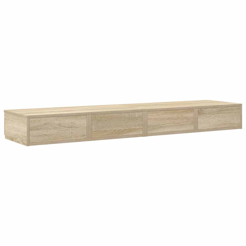 Bettschubladen Sonoma-Eiche 150 x 36,5 x 16,5 cm Holzwerkstoff
