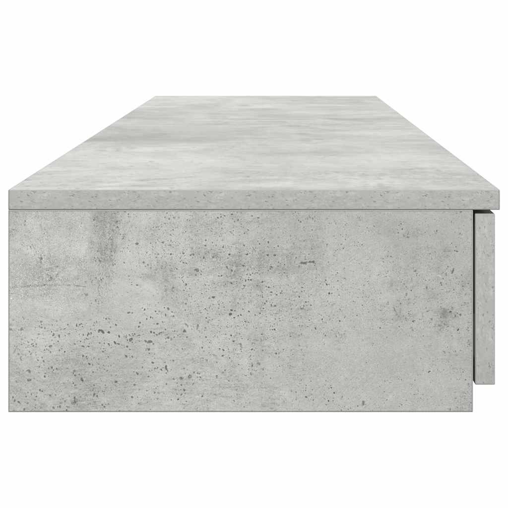 Bettschubladen Beton Grau 150 x 36,5 x 16,5 cm Holzwerkstoff