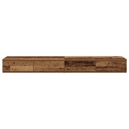 Bettschubladen Altholz 150 x 36,5 x 16,5 cm Holzwerkstoff