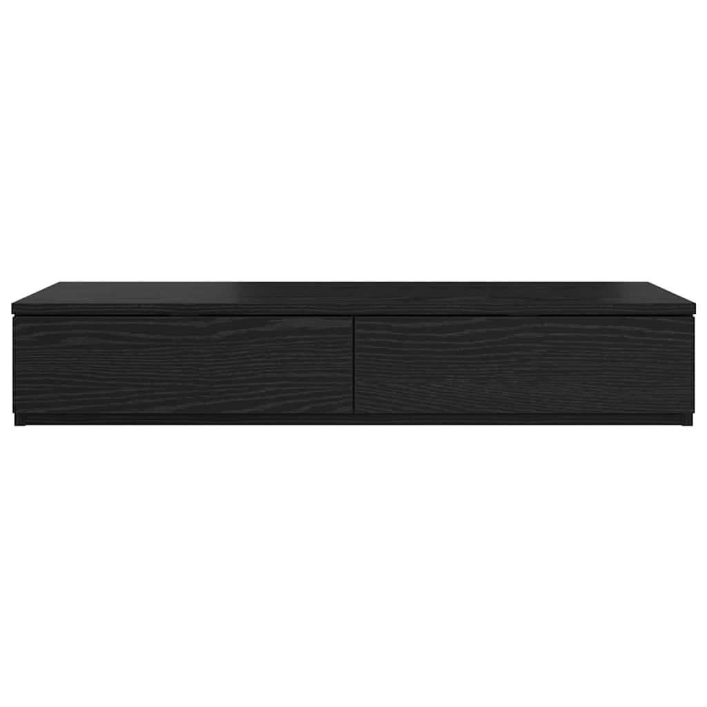 Bettschubladen Schwarz Eichen-Optik 75 x 36,5 x 16.5 cm