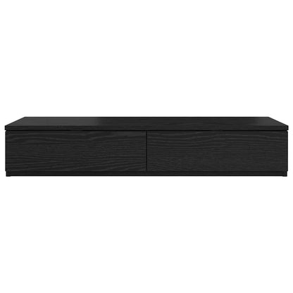 Bettschubladen Schwarz Eichen-Optik 75 x 36,5 x 16.5 cm