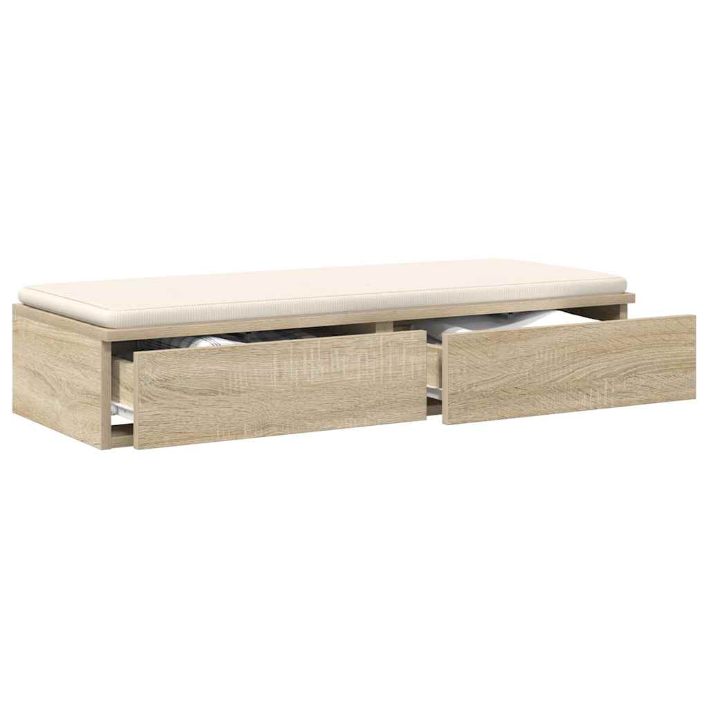 Bettschubladen Sonoma-Eiche 75 x 36,5 x 16.5 cm Holzwerkstoff