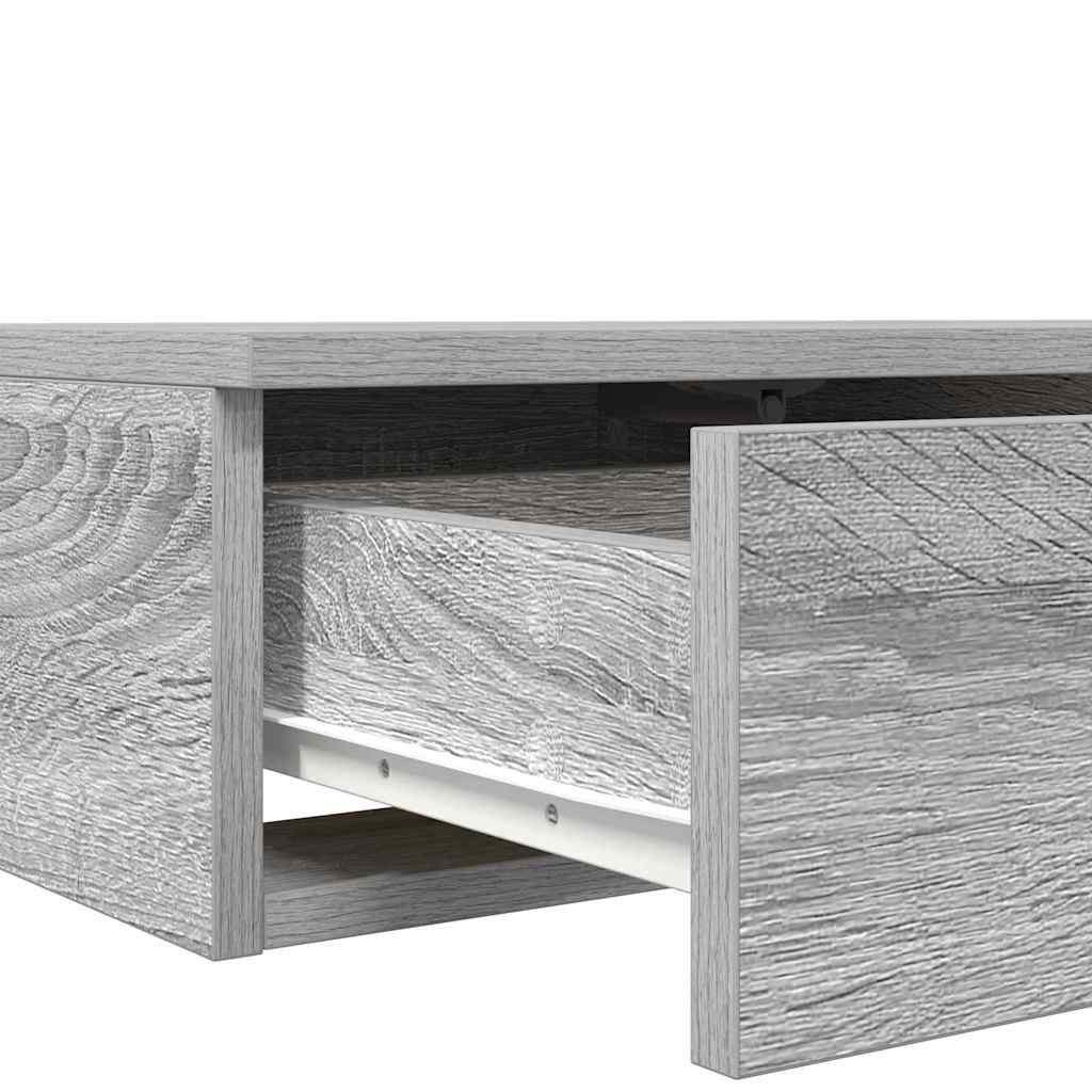 Bettschubladen Sonoma-Grau 75 x 36,5 x 16.5 cm Holzwerkstoff