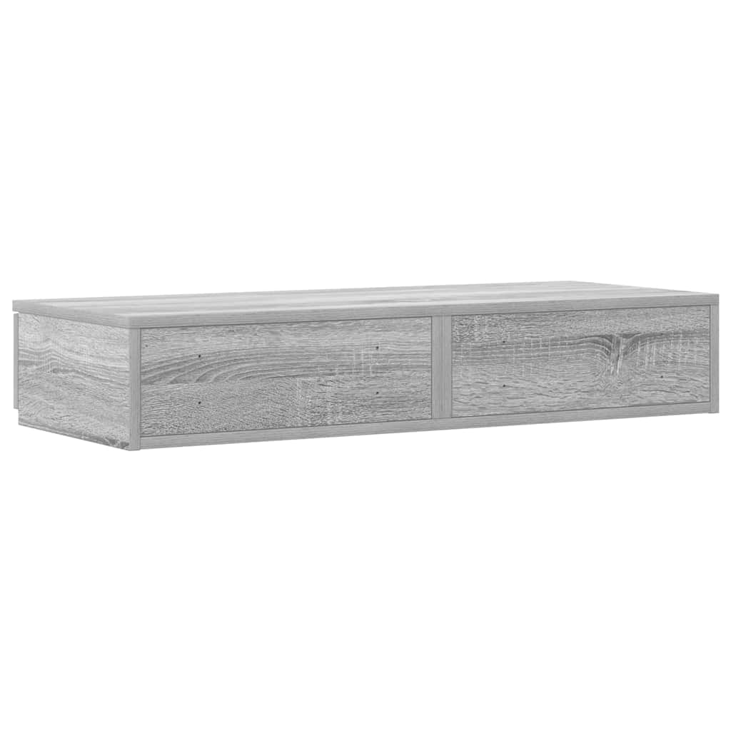 Bettschubladen Sonoma-Grau 75 x 36,5 x 16.5 cm Holzwerkstoff